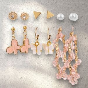 Acrylic Set of Earrings